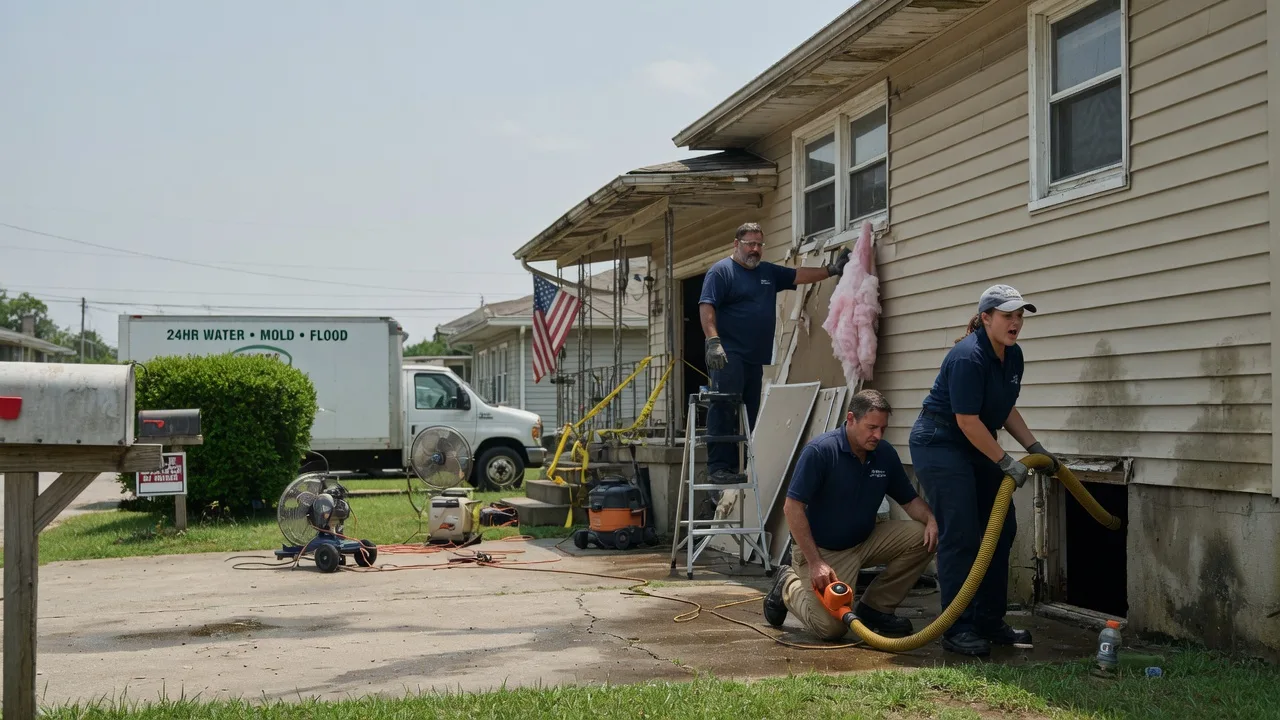 Water Damage Repair in Rosepine, LA near me